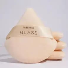 Almofada Para Pó Glass Ruby Rose Puff RR-S04