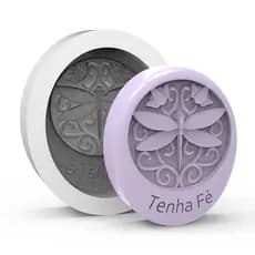 Forma de Silicone Libélula Oval | Sabonetes | Gesso | Resina | Velas