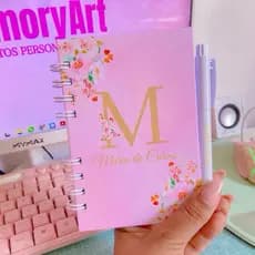 8 kits bloquinhos + canetas personalizados bloco A6 com caneta personalizados caderneta cadernetinha caderno agendinha