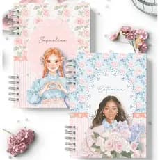 CADERNO A5 PERSONALIZADO COM NOME CADERNO PERSONALIZADO AGENDA PERSONALIZADA CADERNO COM NOME AGENDA CADERNETA