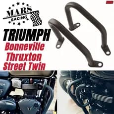Para Triumph Bonneville T100 T120 Thruxton Street Twin protetor de motor barra anti-queda para quadro pára-choque protet