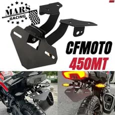 Para CFMOTO 450MT 450-MT 24-26 Suporte de Placa Traseira Kit Eliminador de Para-lama Suporte de Placa e Suporte de Luz L