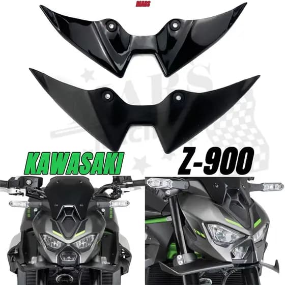 Para KAWASAKI Z900 SE Z900 2025 Z900SE Z 900-900 2025 Downforce nu Forntal spoilers asa aerodinâmica defletor Winglet