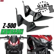 Para KAWASAKI Z500 se 2024 2025 Z500SE Z 500 Z-500 Downforce nu Forntal spoilers asa aerodinâmica defletor Winglet