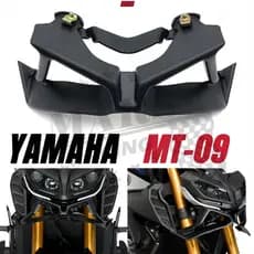 Para YAMAHA MT09 MT-09 SP 2017 2018 2019 2020 Aerofólio Dianteiro para Moto Naked Aerodinâmico Protetor de Vento Defleto