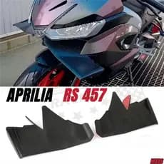 Para Aprilia RS 457 RS457 24-26 Aerofólio dianteiro esportivo kit asa aerodinâmica aumenta pressão aerodinâmica