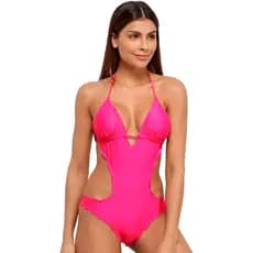 Maiô Engana Mamãe Ripple Com Bojo Empina Bumbum Cores Vivas Moda Praia Verão