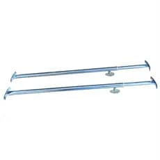 Suporte Extensor Para Churrasqueira De Alvenaria Regulável Aço Galvanizado