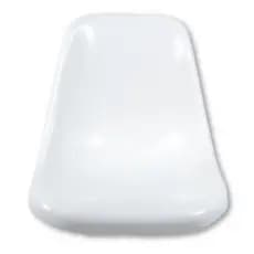 Assento Concha Polipropileno Branco Universal Resistente 40cm