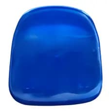 Assento Concha Polipropileno Azul Resistente Leve e Portátil
