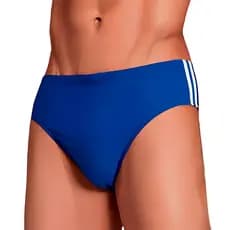Sunga Masculina Cavada Plus Size Listra Lateral Cordão Ajustável Forrada Praia Piscina M ao 3G Cores