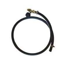 Registro de Gás com Mangueira Kit Alta Pressão Completo para fogão