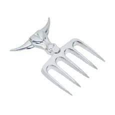 Garfo 5 Dentes Alumínio Para Churrasco Gourmet - Promoção!