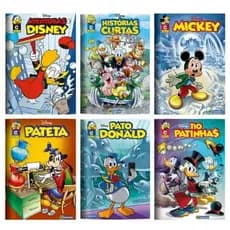 Gibis Disney – Pato Donald, Tio Patinhas, Mickey, Pateta e mais