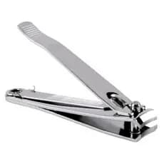 1/3/6unidades CORTADOR DE UNHA Grande com lixa Aço inox manicure pedicure