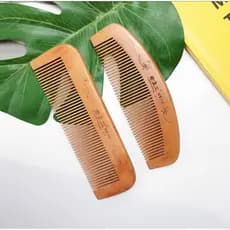 Pente De Madeira Barba Cabelo 16x5cm a pronto entrega 1 unidade