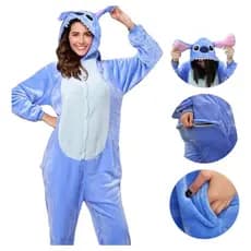 Pijama Kigurumi Stitch Macacão Adulto De Dormir Disney Distrikids