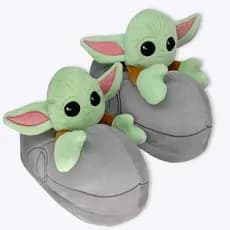Pantufa Star Wars Baby Yoda 3d Licenciado Zona Criativa Distrikids