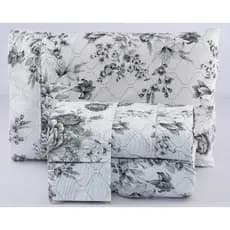 Kit Lençóis Queen 4 Peças Estampados Ponto Palito Percal 100% Algodão