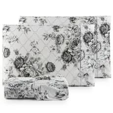 Kit Lençol Queen 1,58mx198mx30cm 3 Peças Algodão Enxovais
