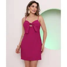 Vestido Curto Reto Marante Amarração Tendencia Blogueira Moda PROMOÇÃO!!