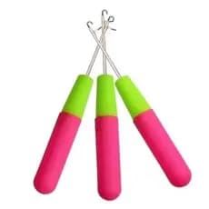 Kit- 03 Agulhas Trava Gancho Para Crochet Braids