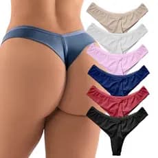 Calcinhas Levanta Bumbum Fio Duplo Calcinha Fio Dental de Poliamida Dia a Dia