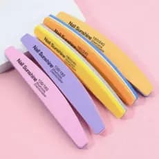 Lixa Buffer colorida polimento manicure ferramenta 100/180