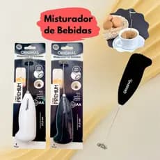 Misturador de Bebidas Mixer Original Elétrico Para Café Ovos Drinks Em Geral Qualidade Premium