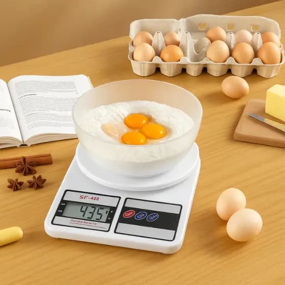 Balança Digital De Precisão Cozinha Alta Precisão Nutrição Dieta Pequena Portátil Restaurante