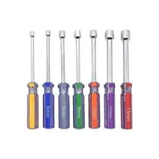 Jogo Kit Chave Canhão 7 Peças 5 A 13 Mm Cromo Aço Colors