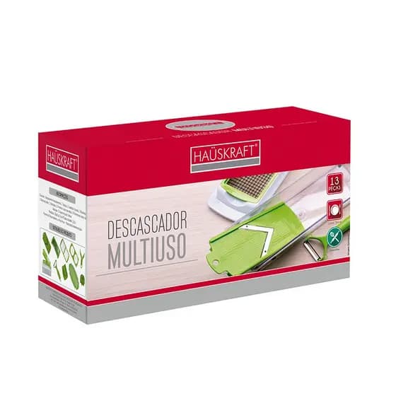 Cortador Fatiador E Descascador De Legume Original Hauskraft