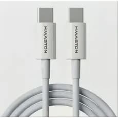 Cabo Turbo Tipo C Para Tipo C 1M 65W HB16-CC Hmaston iPhone e aparelhos com entrada tipo C