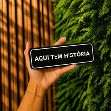 Crie a Sua Placa Decorativa 3D Personalizada – Faça Com Sua Frase Estilo Divertido e Criativo (Várias Cores)