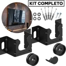 Suporte Para TV Universal Fixo Smart LED LCD 4K Parede Painel 10 24 32 43 50 55 60 75 90 Pol.
