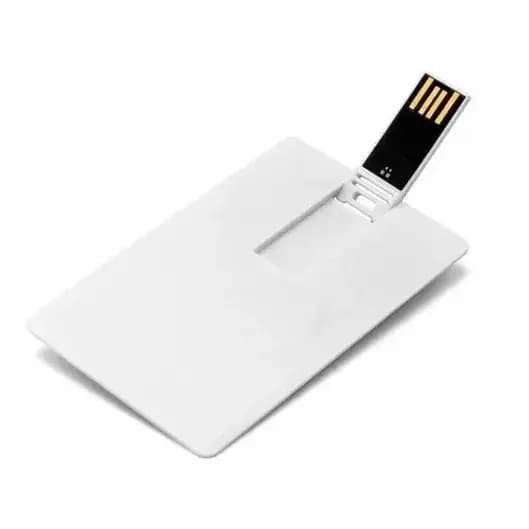 Kit 17 UNIDADES Pen Drive Cartão Liso (pen Card) 8gb, Personalizável