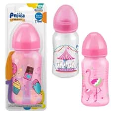 Mamadeira 270ml Com Bico Super Menina Petita