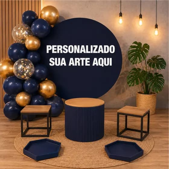 Painel de Festa Tema Personalizado com sua Arte Envio Imediato