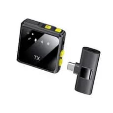 Microfone De Lapela Sem Fio 2.4 Ghz Usb-c Onistek Mc815