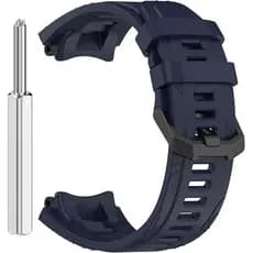 Pulseira De Silicone Compatível Com Smartwatch T-rex 3 Azul