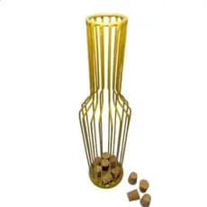 GARRAFA PORTA ROLHA DECORATIVO