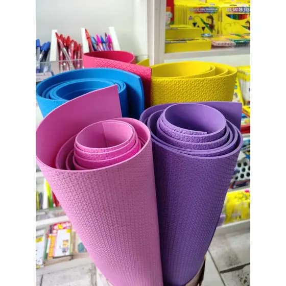 Placas Folha EVA Relevo Grande Metro 2.00 m x 1.00 m Kit 4 un