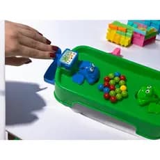Jogo Papa Bolinhas Sapinhos Brinquedo Infantil Divertido Interativo Criança Jogo de Mesa Família Brinquedo Educativo