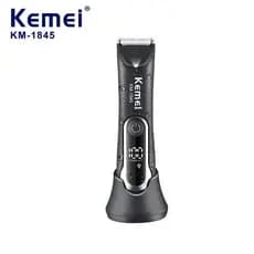 Aparador De Pelos Kemei Km-1845 Sem Fio E À Prova D'água Unissex