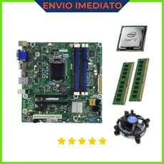 Kit Placa mãe 1155 + CORE I3, i5, i7 3ª geração + 4GB, 8GB ou 16GB