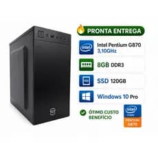 Computador CPU | intel i3, i5 e Pentium, 2º ou 3º Geração | 8GB RAM | HD 320GB | ideal para trabalho e Escritório