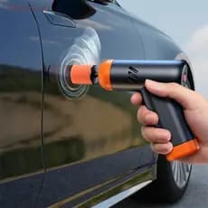 [love] Mini Máquina De Polimento De Carro , Sem Fio , Reparo De Arranhões , Elétrico , Transmissão De 2 Velocidades Para