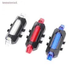 [love] Luz Traseira De Bicicleta Recarregável USB De Advertência De Segurança Para Passeios Noturnos 918 LED Equipamento