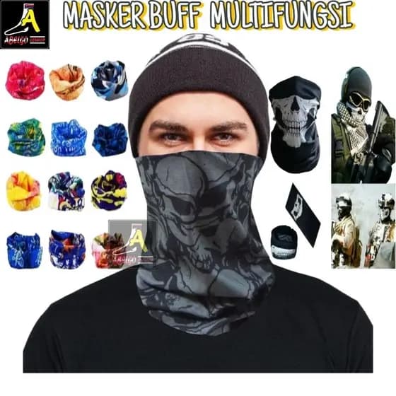 12pcs-Máscaras BANDANA BAF Multifuncional Para Dúzias De Equitação De Motocicleta
