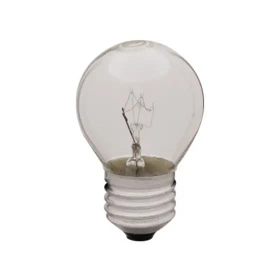 Lampada Incandescente Bolinha G45 Clara 25w 127v E27 Luz Ama